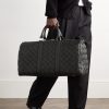 Intrecciato Full Grain Leather Duffle Bag - E2