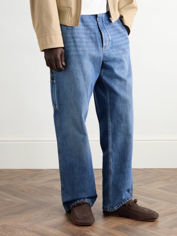 Knot-Detailed Leather-Trimmed Textured-Nubuck Loafers - OU Knot-Detailed Leather-Trimmed Textured-Nubuck Loafers - OU