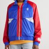 Jude Logo-Print Colour-Block Nylon-Ripstop Jacket - BK Jude Logo-Print Colour-Block Nylon-Ripstop Jacket - BK