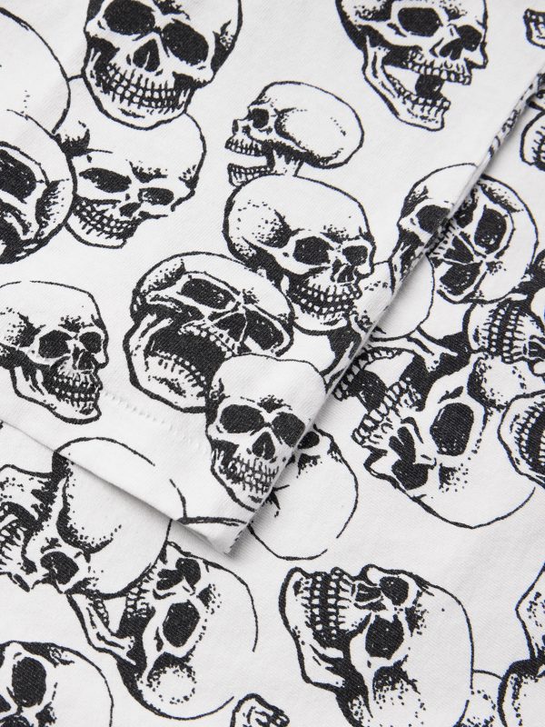 Skull Printed Cotton-Jersey T-Shirt - CU Skull Printed Cotton-Jersey T-Shirt - CU