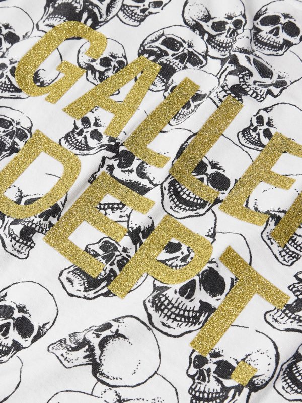 Skull Printed Cotton-Jersey T-Shirt - E1 Skull Printed Cotton-Jersey T-Shirt - E1