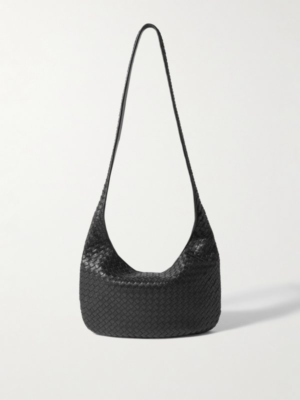 Intrecciato Leather Messenger Bag Intrecciato Leather Messenger Bag