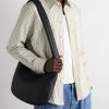 Intrecciato Leather Messenger Bag - OU Intrecciato Leather Messenger Bag - OU