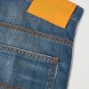 Bare Knuckle Straight-Leg Distressed Patchwork Jeans - CU Bare Knuckle Straight-Leg Distressed Patchwork Jeans - CU