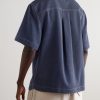 Oversized Wool and Cotton-Blend Drill Shirt - BK Oversized Wool and Cotton-Blend Drill Shirt - BK