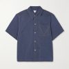Oversized Wool and Cotton-Blend Drill Shirt Oversized Wool and Cotton-Blend Drill Shirt
