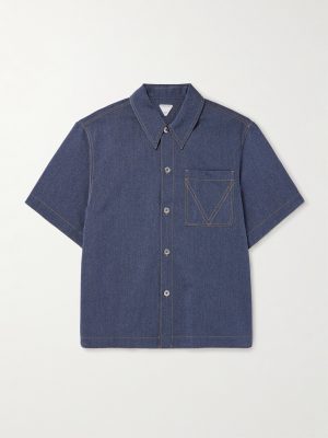 Oversized Wool and Cotton-Blend Drill Shirt Oversized Wool and Cotton-Blend Drill Shirt