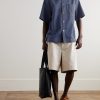 Oversized Wool and Cotton-Blend Drill Shirt - OU Oversized Wool and Cotton-Blend Drill Shirt - OU