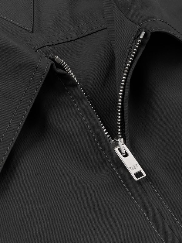 Cotton-Faille Blouson Jacket - CU