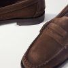 Classic Dan Suede Penny Loafers - CU