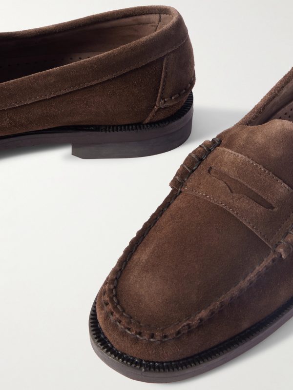 Classic Dan Suede Penny Loafers - CU
