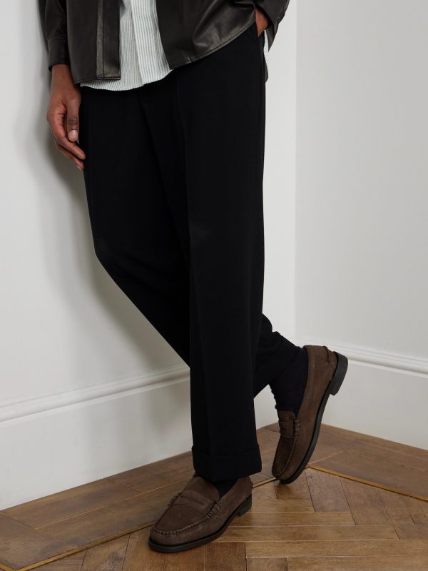 Classic Dan Suede Penny Loafers - OU