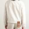 Stone-Washed Denim Jacket - BK