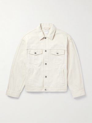 Stone-Washed Denim Jacket Stone-Washed Denim Jacket