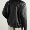 Rider Oversized Leather Jacket - BK