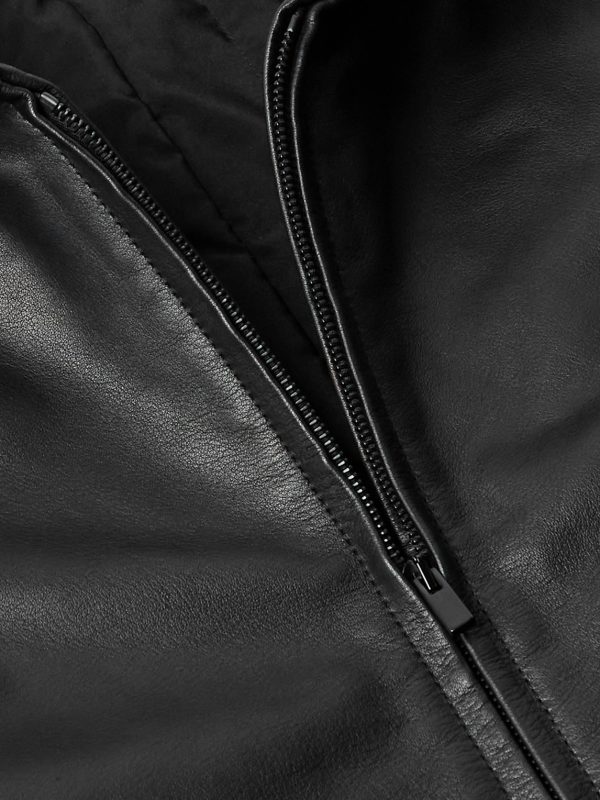 Rider Oversized Leather Jacket - CU