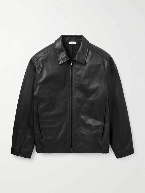Rider Oversized Leather Jacket