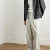 Rider Oversized Leather Jacket - OU