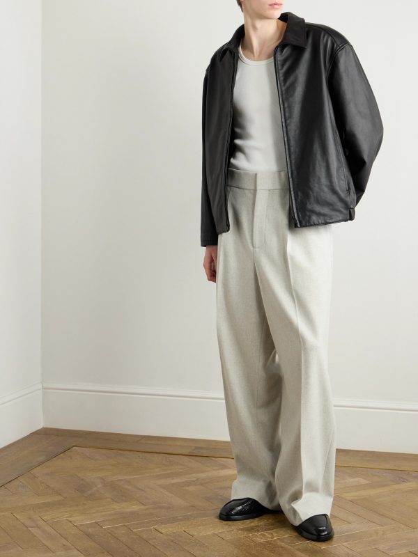 Rider Oversized Leather Jacket - OU