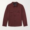 Wool-Twill Overshirt
