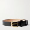 2.5cm Leather Belt