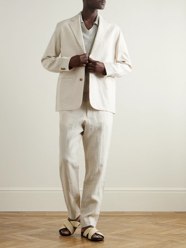 Timo 1454 Linen Suit Jacket - OU