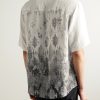 Quinsy 5971 Printed Modal-Blend Shirt - BK Quinsy 5971 Printed Modal-Blend Shirt - BK