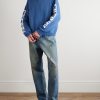 Logo-Intarsia Cotton Sweater - OU Logo-Intarsia Cotton Sweater - OU