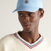 Logo-Embroidered Embellished Cotton-Twill Baseball Cap - OU Logo-Embroidered Embellished Cotton-Twill Baseball Cap - OU