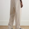 Straight-Leg Cotton-Blend Ponte Sweatpants - BK Straight-Leg Cotton-Blend Ponte Sweatpants - BK