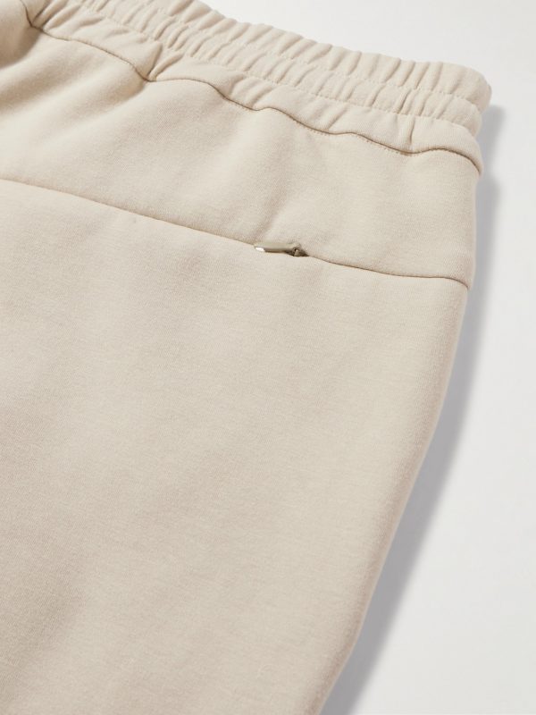 Straight-Leg Cotton-Blend Ponte Sweatpants - CU Straight-Leg Cotton-Blend Ponte Sweatpants - CU