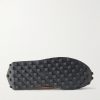 LD-1000 Leather and Suede-Trimmed Mesh Sneakers - E1 LD-1000 Leather and Suede-Trimmed Mesh Sneakers - E1