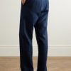 Aden 1454 Straight-Leg Linen Suit Trousers - BK Aden 1454 Straight-Leg Linen Suit Trousers - BK