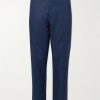 Aden 1454 Straight-Leg Linen Suit Trousers Aden 1454 Straight-Leg Linen Suit Trousers