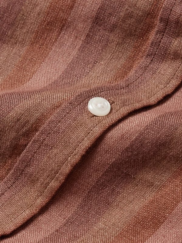 Garrison Striped Linen Shirt - CU Garrison Striped Linen Shirt - CU