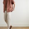 Garrison Striped Linen Shirt - OU Garrison Striped Linen Shirt - OU