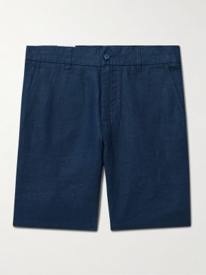 Crown 1454 Straight-Leg Linen Shorts Crown 1454 Straight-Leg Linen Shorts