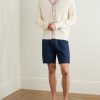 Crown 1454 Straight-Leg Linen Shorts - OU Crown 1454 Straight-Leg Linen Shorts - OU