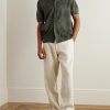 Aden 1454 Straight-Leg Linen Suit Trousers - OU Aden 1454 Straight-Leg Linen Suit Trousers - OU