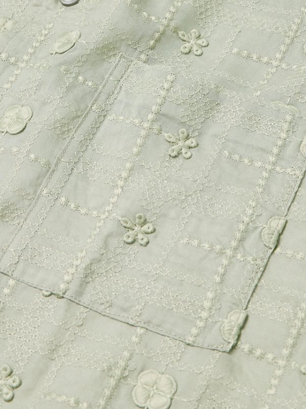 Ben 5026 Camp-Collar Embroidered Lyocell Shirt - E1 Ben 5026 Camp-Collar Embroidered Lyocell Shirt - E1