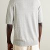 Cale 6565 Linen Polo Shirt - BK Cale 6565 Linen Polo Shirt - BK