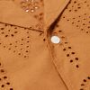 Ben 5392 Camp-Collar Broderie Anglaise Cotton Shirt - CU Ben 5392 Camp-Collar Broderie Anglaise Cotton Shirt - CU