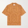 Ben 5392 Camp-Collar Broderie Anglaise Cotton Shirt Ben 5392 Camp-Collar Broderie Anglaise Cotton Shirt