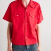 Embroidered Cotton-Twill Shirt - FR