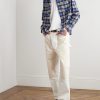 Distressed Logo-Embroidered Cotton-Jersey T-Shirt - OU