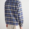 Checked Cotton-Flannel Shirt - BK