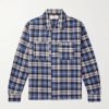 Checked Cotton-Flannel Shirt