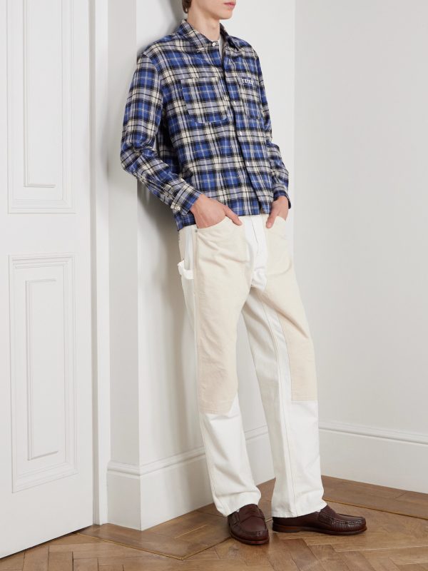 Checked Cotton-Flannel Shirt - OU