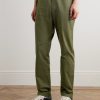 Ashdown Straight-Leg Cotton-Twill Drawstring Trousers - FR Ashdown Straight-Leg Cotton-Twill Drawstring Trousers - FR