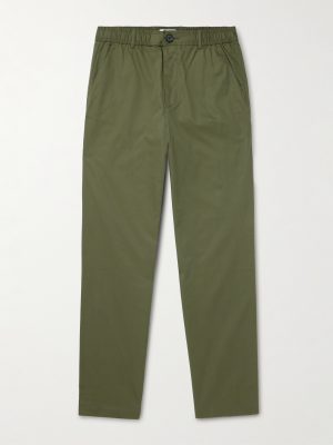 Ashdown Straight-Leg Cotton-Twill Drawstring Trousers Ashdown Straight-Leg Cotton-Twill Drawstring Trousers